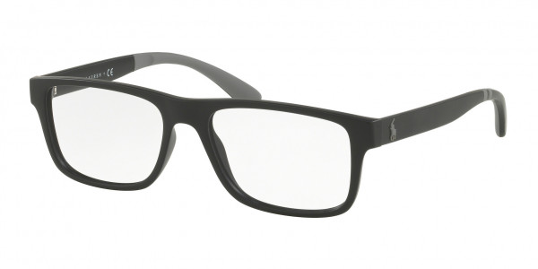 Polo PH2182 Eyeglasses, 5523 MATTE BLACK