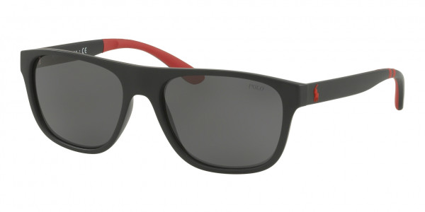 Polo PH4131 Sunglasses, 528487 MATTE BLACK
