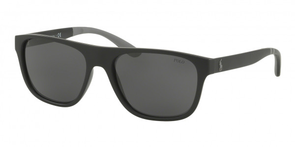 Polo PH4131 Sunglasses, 552387 MATTE BLACK