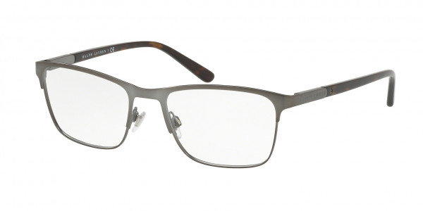 Ralph Lauren RL5100 Eyeglasses, 9335 GUNMETAL BRUSHED MATTE (GUNMETAL)