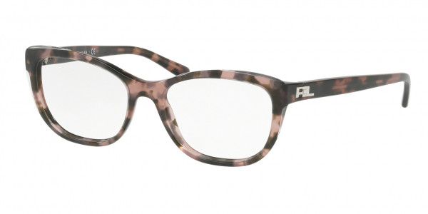 Ralph Lauren RL6170 Eyeglasses, 5655 TOP TRASPARENT/PINK HAVANA (HAVANA)