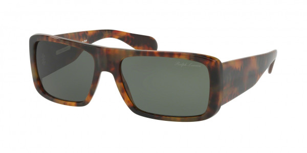 Ralph Lauren RL8163P Sunglasses, 501752 SHINY JERRY HAVANA GREEN (TORTOISE)