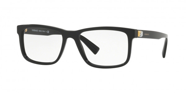 Versace VE3253 Eyeglasses, GB1 BLACK