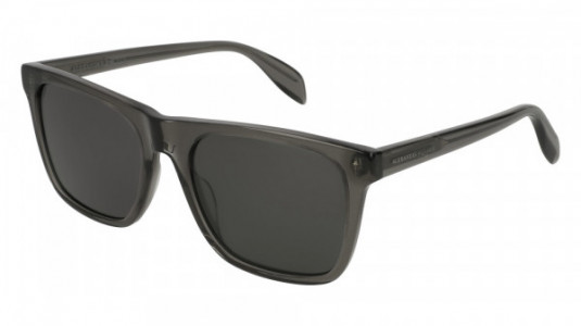 Alexander McQueen AM0112S Sunglasses, GREY with GREY lenses