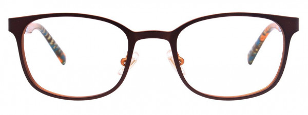 EasyClip EC445 Eyeglasses, 010 - Matt Dark Brown
