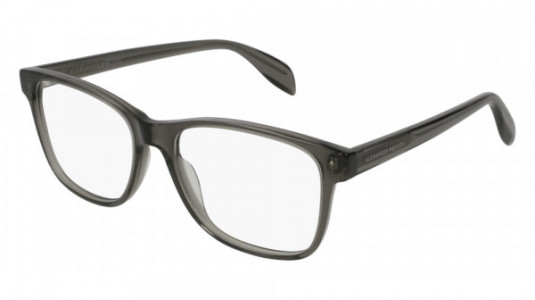 Alexander McQueen AM0113O Eyeglasses, 001 - GREY