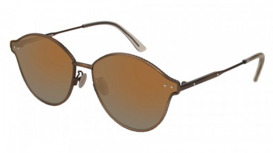 Bottega Veneta BV0139S Sunglasses, BRONZE with BRONZE lenses