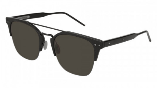 Bottega Veneta BV0146SA Sunglasses, BLACK with GREY lenses