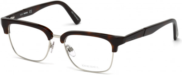 Diesel DL5247 Eyeglasses, 052 - Dark Havana