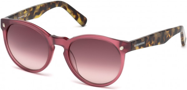 Dsquared2 DQ0172 Ralph Sunglasses, 72Z - Shiny Pink / Gradient Or Mirror Violet