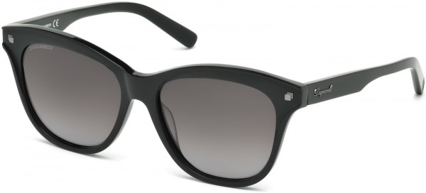 Dsquared2 DQ0210 Brandie Sunglasses, 05B - Black/other / Gradient Smoke