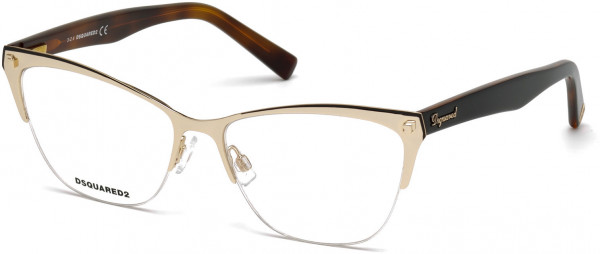 Dsquared2 DQ5183 Cologne Eyeglasses, 033 - Gold/other
