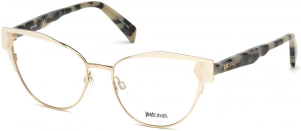Just Cavalli JC0816 Eyeglasses, A28 - Shiny Rose Gold