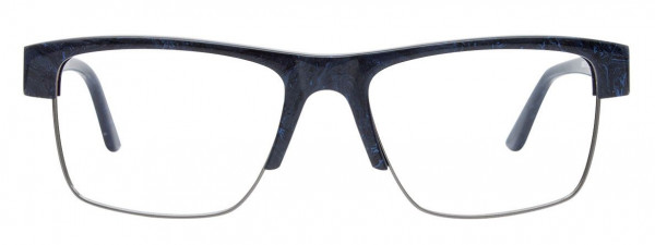Greg Norman GN276 Eyeglasses, 050 - Blue Marbled & Dark Grey