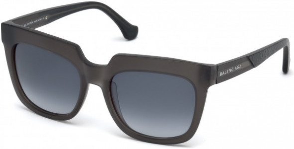 Balenciaga BA0068 Sunglasses, 20B - Grey/other / Gradient Smoke