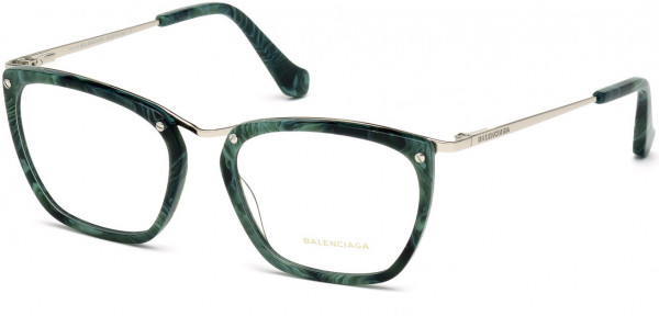 Balenciaga BA5047 Eyeglasses, 098 - Dark Green/other