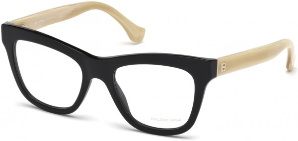 Balenciaga BA5067 Eyeglasses, 005 - Black/other