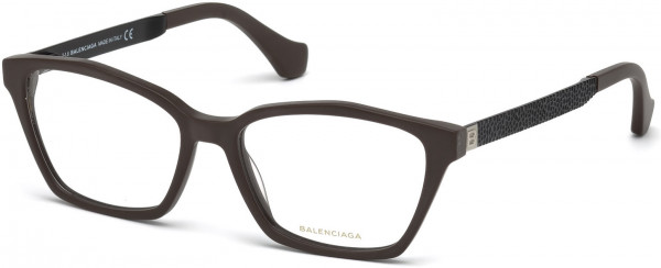 Balenciaga BA5071 Eyeglasses, 049 - Matte Dark Brown
