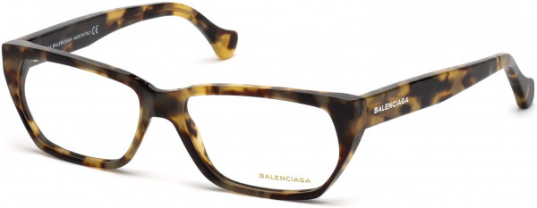 Balenciaga BA5073 Eyeglasses, 055 - Coloured Havana