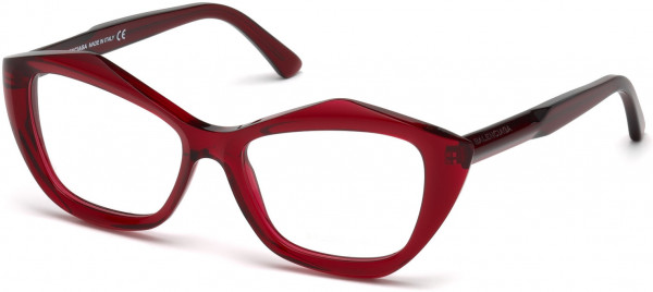 Balenciaga BA5074 Eyeglasses, 069 - Shiny Bordeaux