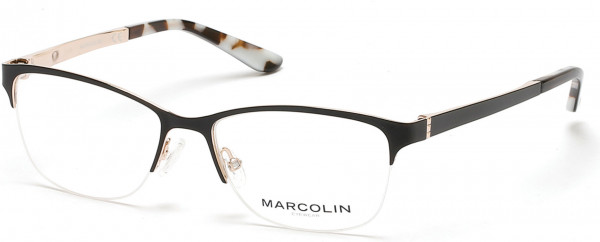 Marcolin MA5001 Eyeglasses, 005 - Black/other