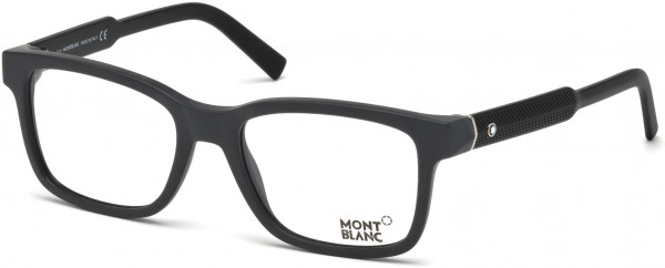 Montblanc MB0680 Eyeglasses, 009 - Matte Gunmetal