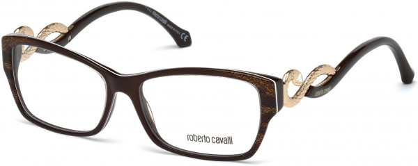 Roberto Cavalli RC0937 Praecipua Eyeglasses, 050 - Dark Brown/other