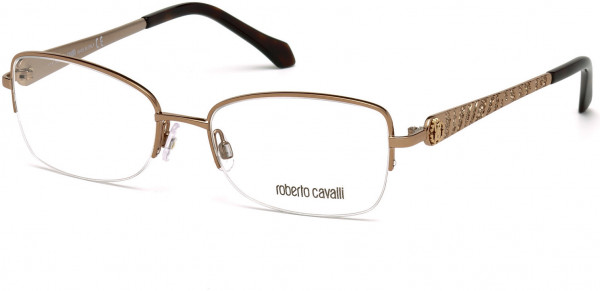 Roberto Cavalli RC0961 Sceptrum Eyeglasses, 034 - Shiny Light Bronze