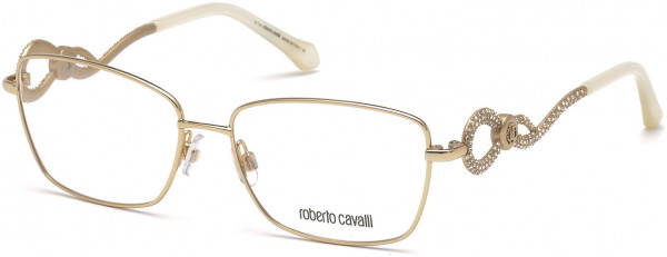 Roberto Cavalli RC5003 Agliana Eyeglasses, 028 - Shiny Rose Gold