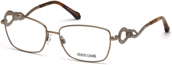 Roberto Cavalli RC5003 Agliana Eyeglasses, 034 - Shiny Light Bronze