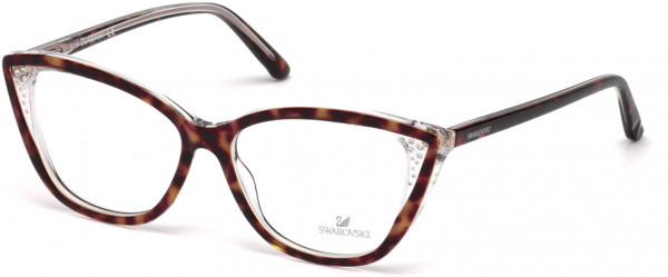 Swarovski SK5183 Gianna Eyeglasses, 056 - Havana/other