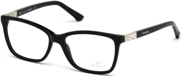 Swarovski SK5194 Firenze Eyeglasses, 001 - Shiny Black