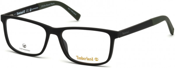 Timberland 49TB1589 Eyeglasses, 002 - Matte Black / Matte Black