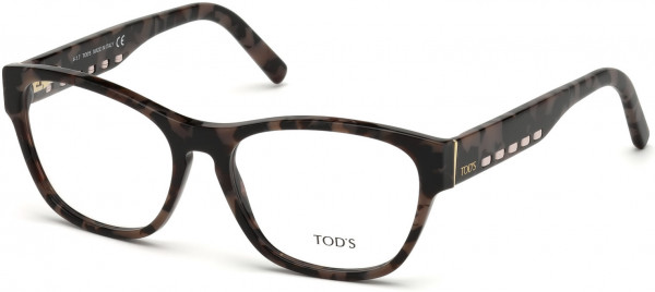 Tod's TO5179 Eyeglasses, 055 - Coloured Havana