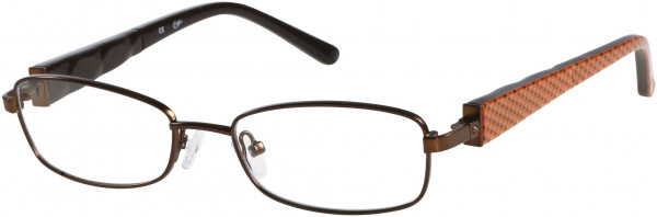 Candie's Eyes CAA312 Eyeglasses, Q11 - Satin Brown