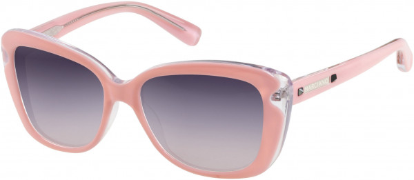 GUESS by Marciano GM0711 Sunglasses, D73 - Blush/smoke Gradient Lens