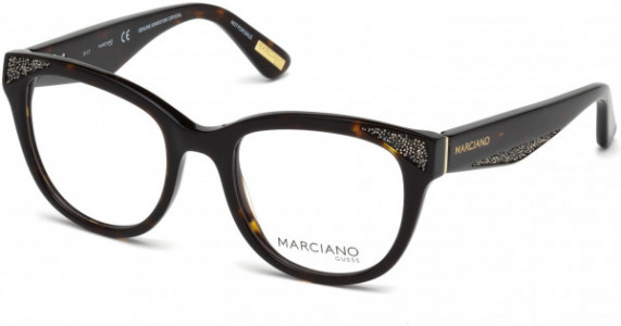 GUESS by Marciano GM0319 Eyeglasses, 052 - Dark Havana