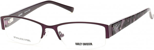 Harley-Davidson HD0518 Eyeglasses, 081 - Shiny Violet