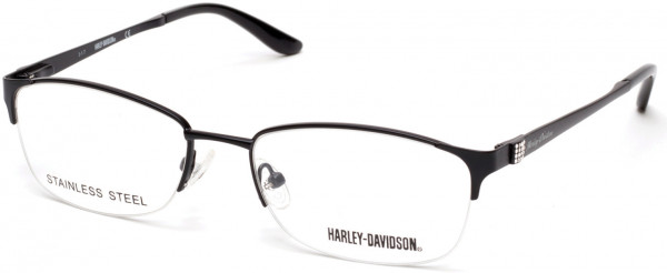 Harley-Davidson HD0541 Eyeglasses, 002 - Matte Black