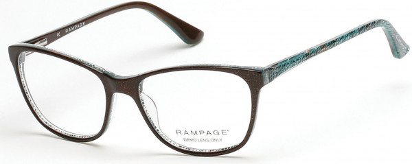 Rampage RA0155A Eyeglasses, 048 - Shiny Dark Brown