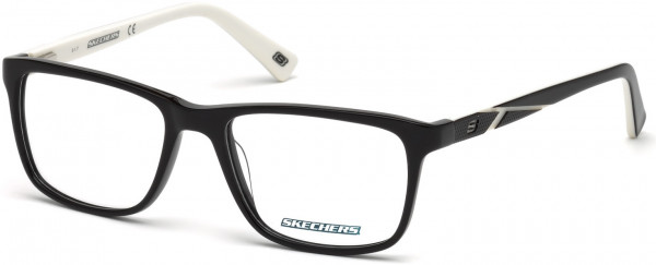Skechers SE3212 Eyeglasses, 001 - Shiny Black
