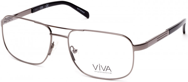 Viva VV4030 Eyeglasses, 008 - Shiny Gunmetal