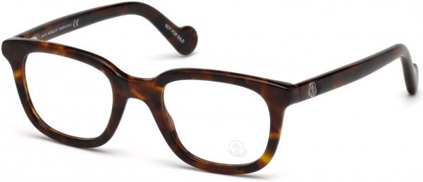 Moncler ML5003 Eyeglasses, 052 - Dark Havana