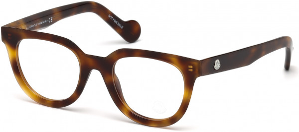 Moncler ML5005 Eyeglasses, 053 - Blonde Havana