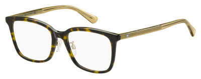 Tommy Hilfiger Th 1534/F Eyeglasses, 0086(00) Dark Havana