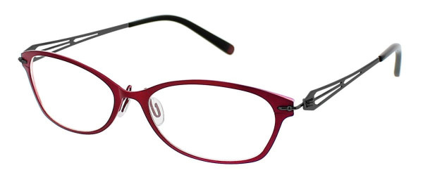 Aspire KIND Eyeglasses, Pomegranate Matte