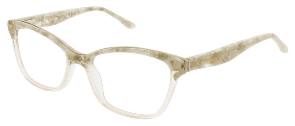 BCBGMAXAZRIA NAHLA Eyeglasses, Ivory Marble Fade
