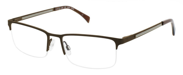 ClearVision ALBANY Eyeglasses, Brown