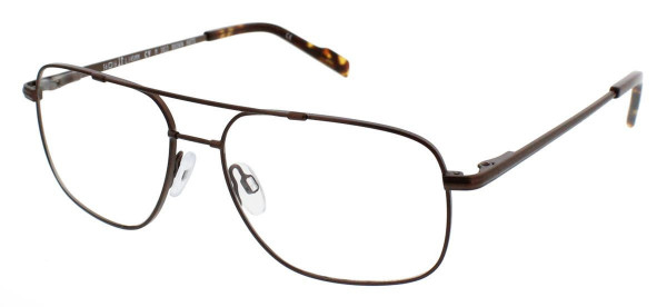 ClearVision M 3022 Eyeglasses, Brown Matte