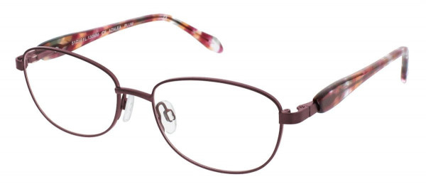 ClearVision AZALEA Eyeglasses, Plum